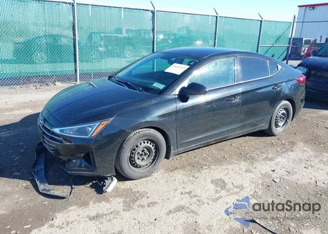 2019 Hyundai Elantra Se из США, поврежденный, VIN 5NPD74LF7KH477194